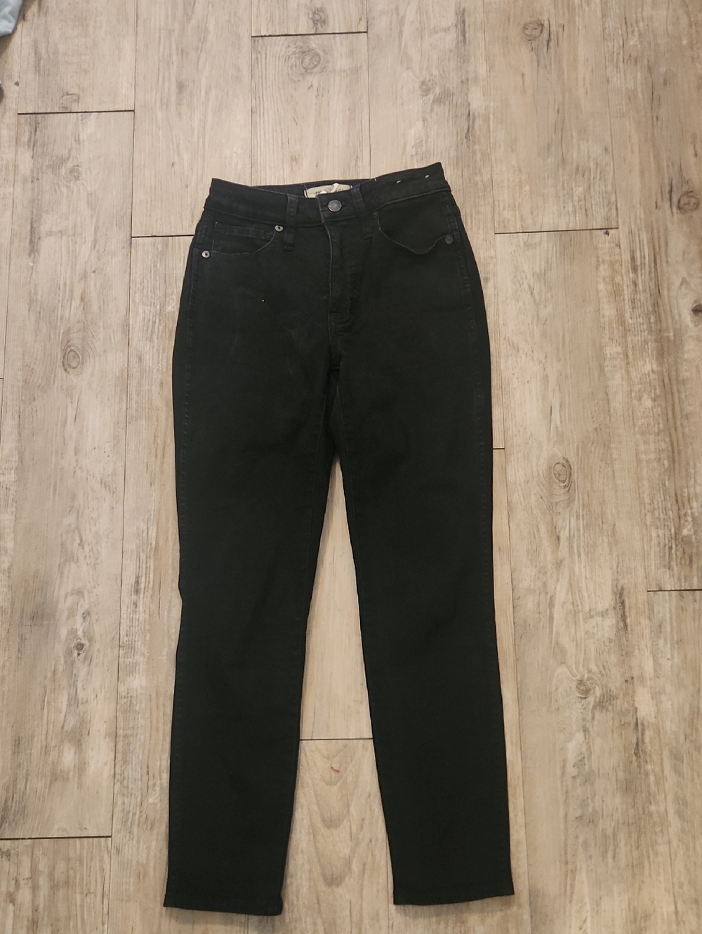 Madewell High-Rise Black Jeans